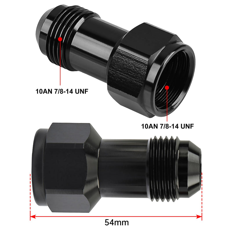 EVIL ENERGY 10AN Extender Female to AN10 Male Extension Fitting Adapter Aluminum