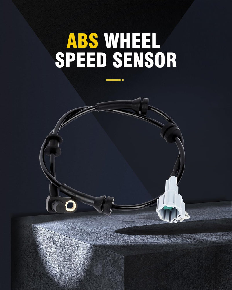 Front ABS Wheel Speed Sensor Kit Left Right Front, ABS Sensor Front Wheel Speed Sensor ALS621 5S10760 for 2004-2007 for Infiniti QX56, 2005-2007 for Nissan Armada, 2004 Pathfinder Armada (2 Pack)