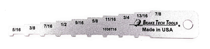 Pocket Tech Gauge 16ths
