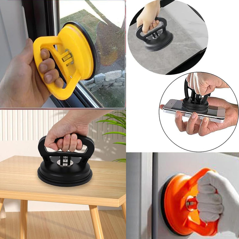 Car Dent Puller Repair Kit,Powerful Car Suction Cup Dent Puller Kit Handle Lifter,Car Dent Removal Kit,Car Dent Remover Tools for Auto Body Dents Remove,Glass,Screen,Tiles Lifting Objects Moving (A) A
