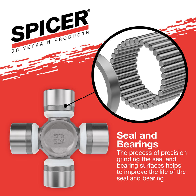 Spicer 5-1310X U-Joint Kit 1310/SPL22 Series (OSR) Non-Greaseable