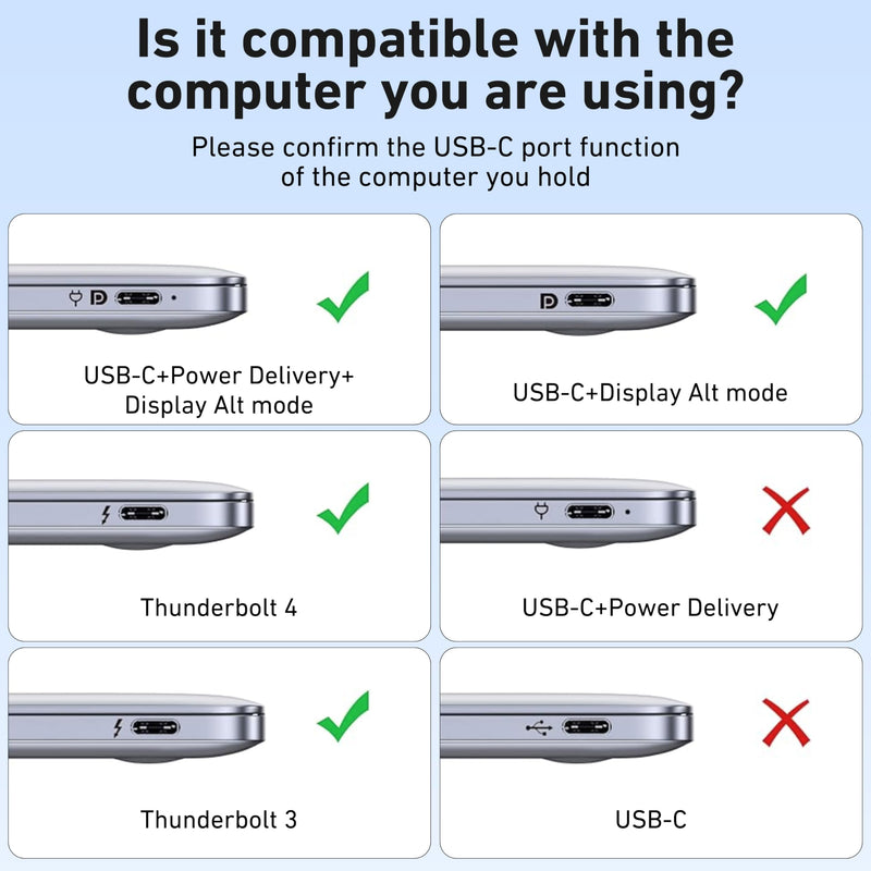 BENFEI USB C Hub 10-in-1 Docking Station, 4K@60Hz HDMI, Gigabit Ethernet, 100W PD, 5Gbps USB-C Data, 4X USB-A 3.0, 170MB/s SD/TF Card Reader for MacBook Pro/Air, iPad Pro, iMac, Galaxy S23, XPS 17