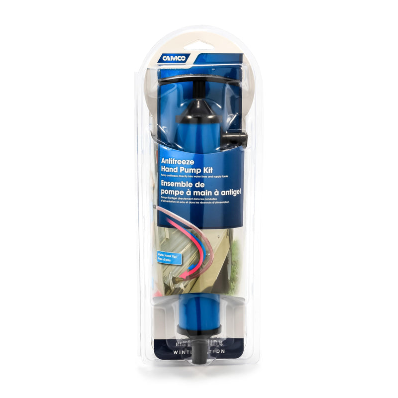 Camco RV Antifreeze Hand Pump Kit - Protect RV Plumbing & Simplify the Winterizing Process - Manually Pump RV Antifreeze Directly into the RV Waterline & Supply Tanks (36003)