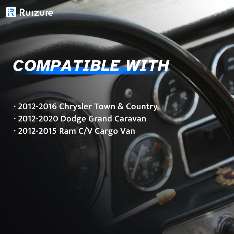 Front ABS Wheel Speed Sensor Left Right fit for 2012 2013 2014 2015 2016 Chrysler Town & Country, 2012-2020 Dodge Grand Caravan, 2012-2015 Ram C/V Cargo Van, Driver Passenger Side, 2pcs Front