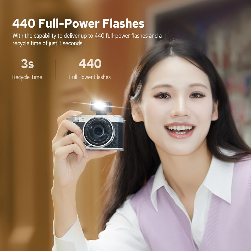 Godox M20 Mini Camera Flash | Ultra-compact lightweight for portable shooting.