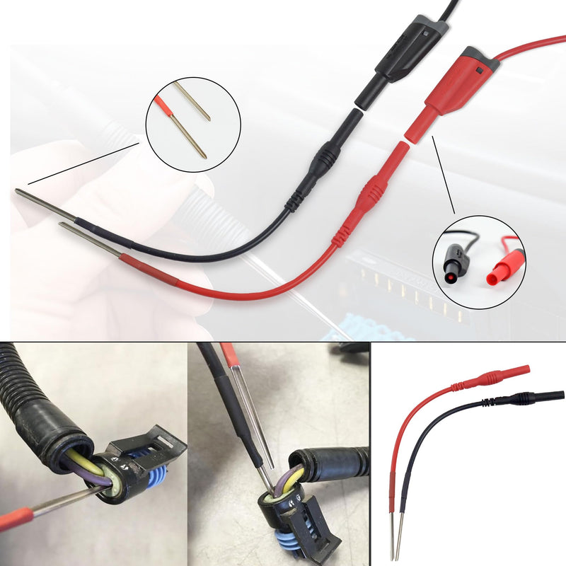 Back Test Probe Kit, Backprobing, Diagnostictesting,Electrical Troubleshooting Automotive Test Lead Kit (ZIBOO 805) ZIBOO 805