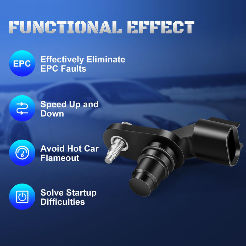 Set of 2 Camshaft Position Sensor 12577245 Compatible with Chevy Equinox Malibu HHR Cobalt GMC Terrain Buick Regal Lacrosse Verano Pontiac G5 G6 Solstice Saturn Ion Sky Vue 2131690, 917-720