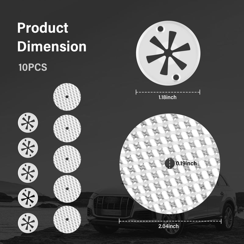 5 Set Car Heat Shield Repair Kit with Washers,Exhaust Heat Shield Clips for Underbody,Professional Car Accessories Car Clips Replacement OEM Number 6715468,N90335004,N9033500