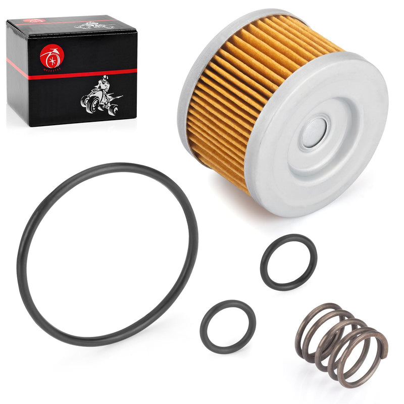15410-KF0-305 Oil Filter Kit For Honda ATC250 Fourtrax 250 300 400 XR250R XR250L XR350R XR400R XR500R XR600R XR650 XL250R XL350R XL600R NX250 NX650 GB500 15412-KF0-010 15410-KF0-315