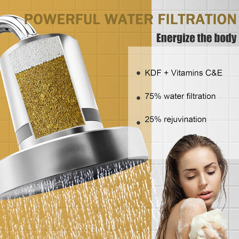 Replacement Shower Filter compatible with Jolie Shower Head Filter,3 Pcs 3 pcs