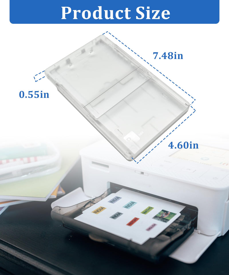 6 Inch Paper Input Tray | Fits For Canon Selphy CP900 CP910 CP1200 CP1300 CP1500 Photo Printer,100×148mm Postcard Size Holder Paper Input Tray