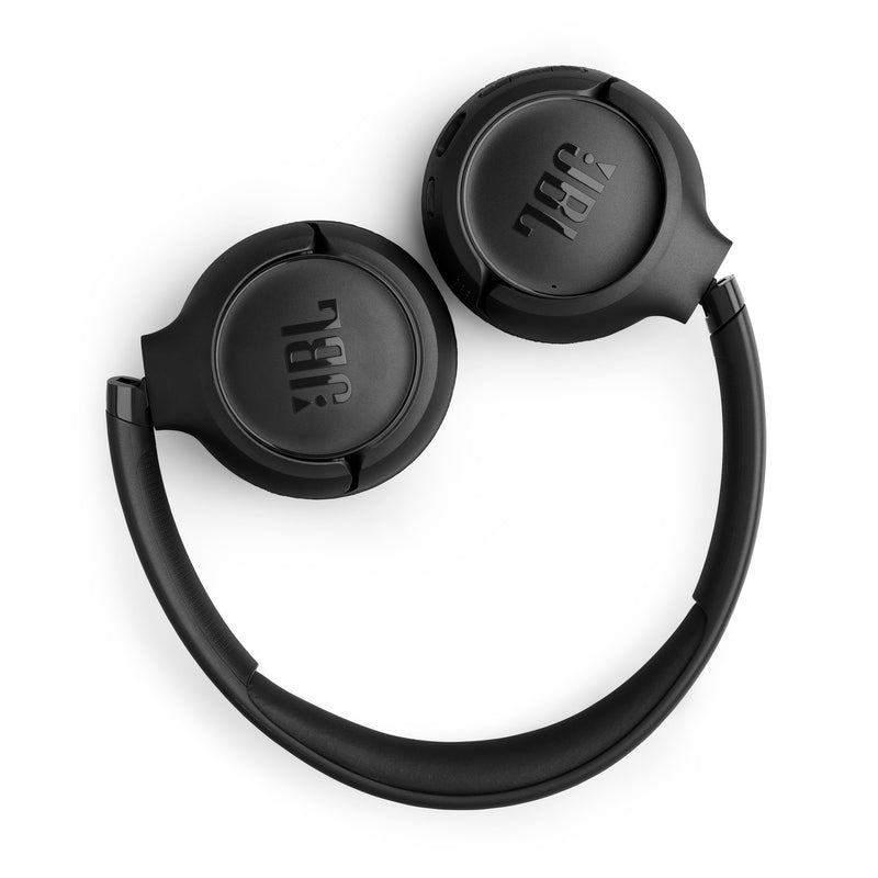 JBL Tune 530BT - On-Ear Bluetooth Headphones - Black | JBL Pure Bass Sound, Customize your sound with the JBL Headphones App, 2 beamforming mics for perfect calls