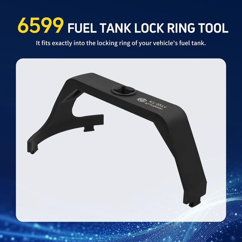 6599 Fuel Tank Lock Ring Tool Fuel Pump Senders Removal Install Tools Compatible with Ford Chrysler Dodge Chevy Replacement for BMW Benz Volvo Jeep GM