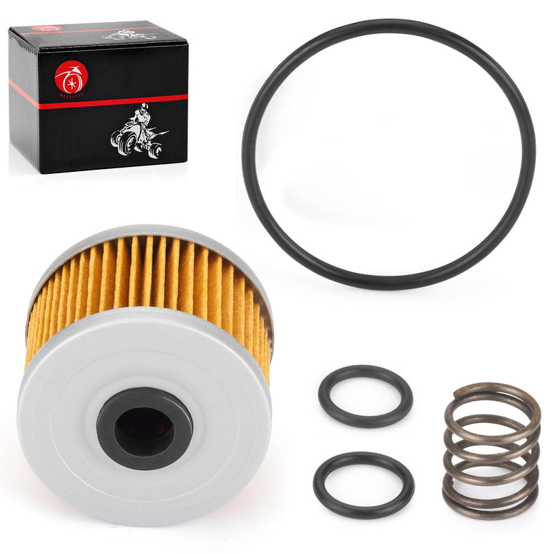 15410-KF0-305 Oil Filter Kit For Honda ATC250 Fourtrax 250 300 400 XR250R XR250L XR350R XR400R XR500R XR600R XR650 XL250R XL350R XL600R NX250 NX650 GB500 15412-KF0-010 15410-KF0-315
