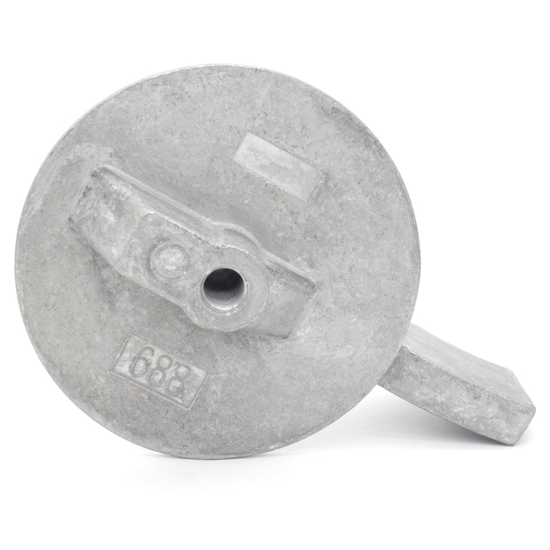 688-45371-01 Boat Motor Trim Tab Anode with Bolt for Yamaha 50-90 HP Outboard Models replaces 67F-45371-00 6K5-45371-00 Marine Engine 688-45371