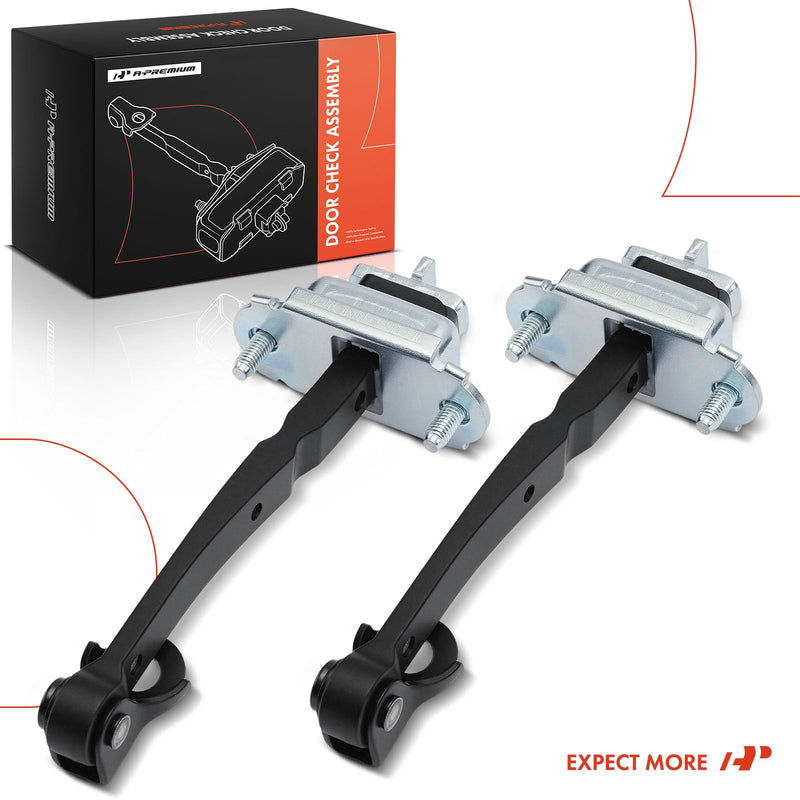 A-Premium Door Check Fit for Chevrolet Trax 2012-2025 Opel Mokka Vauxhall Mokka Buick Encore Assembly, Rear Left & Right, A Set of 2