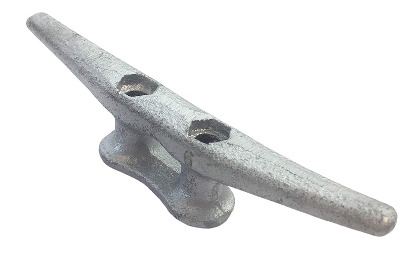 6 inch Dock Cleats, 5-Pack Galvanized Iron Boat Cleat for Marine or Decorative Applications