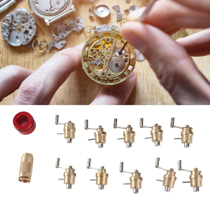 Mainspring Winder Set Brass Watch Repair Tool Wristwatch Repairing Kit DIY Watchmaker Tools Watch Repair Accessories
