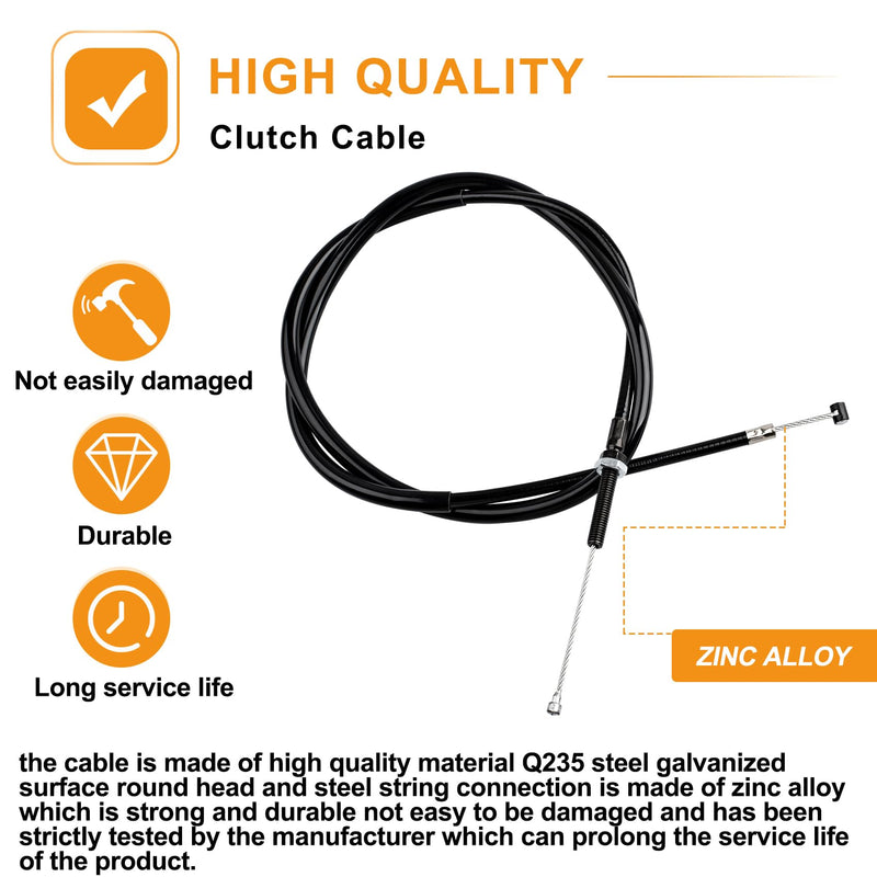 Clutch Cable Replacement for Honda Shadow Aero Phantom 750 VT750C VT750CA VT750RS VT750C2B 22870-MEG-000 22870-MEG-A41 22870-MEG-A41,Replaces Motion Pro: 02-0524