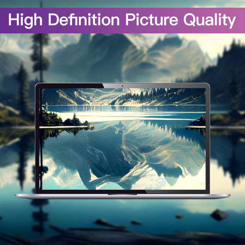 LILIONGTH Privacy Screen for MacBook Air 13.6" (2022-2024, M2 M3 Chip) - Removable Privacy Filter with Anti-Blue Light Protection