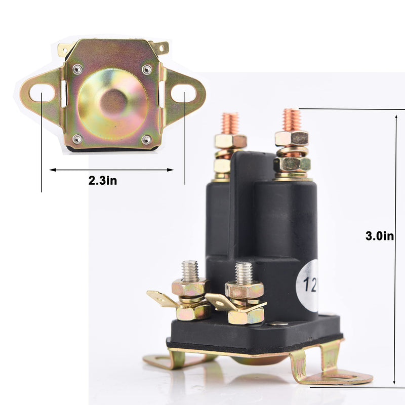 Starter Solenoid Relay 27010-7007 Compatible with Kawasaki FR651V FR691V FS481V FS600V FS651V FS691V FX730V Engine