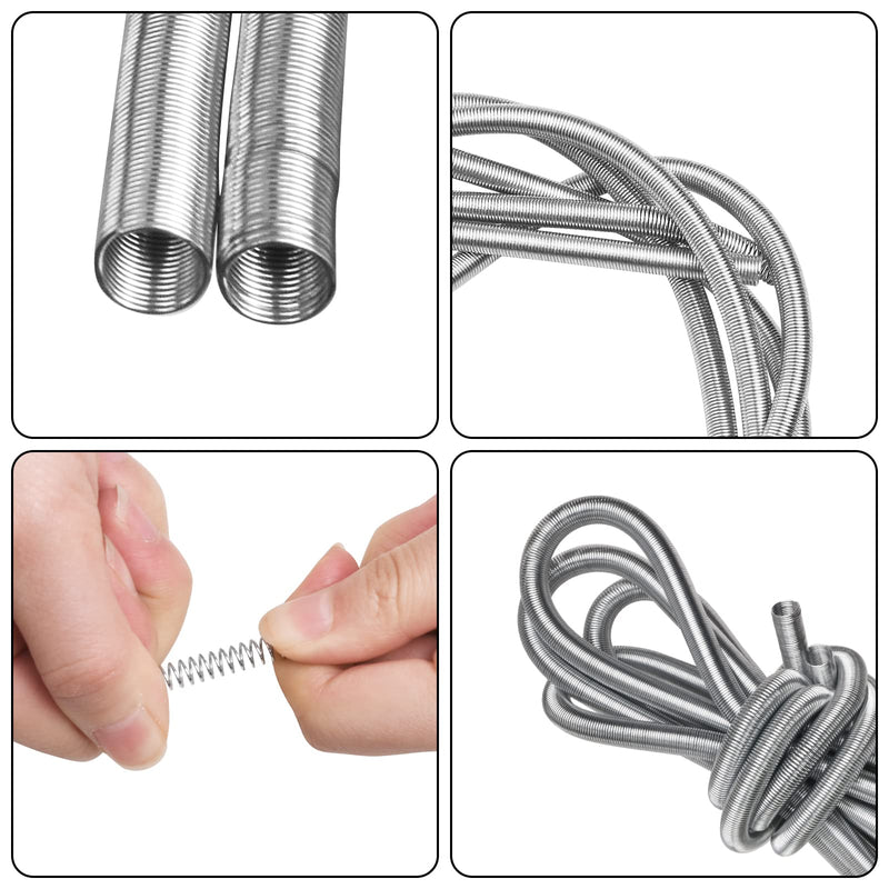 3/16" Brake Line Protector - 8 Feet Heavy-Duty Galvanized Spring Steel, Anti-Rust Coating, Rock/Chip Protection for Cars, Trucks, SUVs 316-8FT