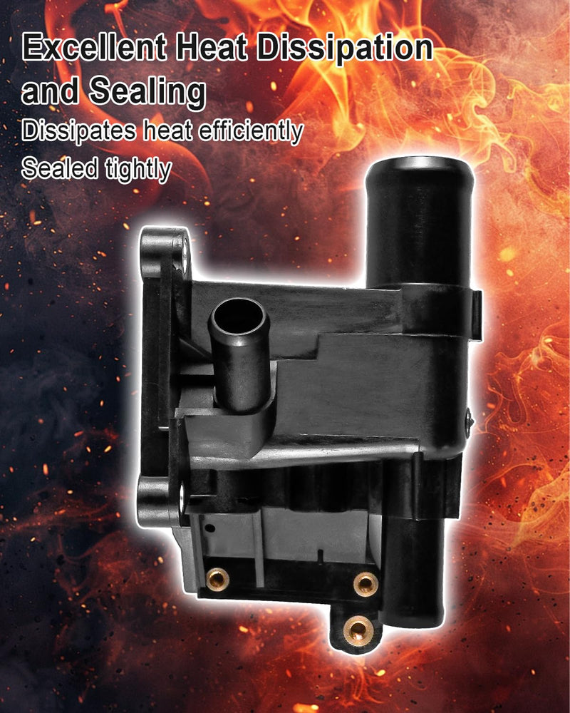 902-231 Engine Coolant Water Outlet Fit for Ford Escape Focus Fusion Transit Connect Mercury Mariner Milan Mazda Tribute Replace 6S4Z-8K556-A 8S4Z-8K556-A
