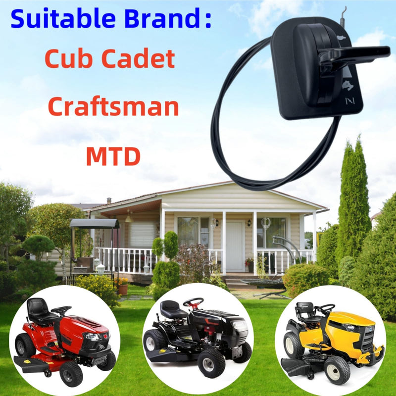 2024 Upgrade Throttle Choke Cable Replace Part Number 946-05098c 946-05098A 946-05098b 746-05098a Compatible with CUB Cadet Throttle/Choke Cable XT1-LT46 LT50 GT50 GT54 ST54 XT2-LT54 LX46 GX54