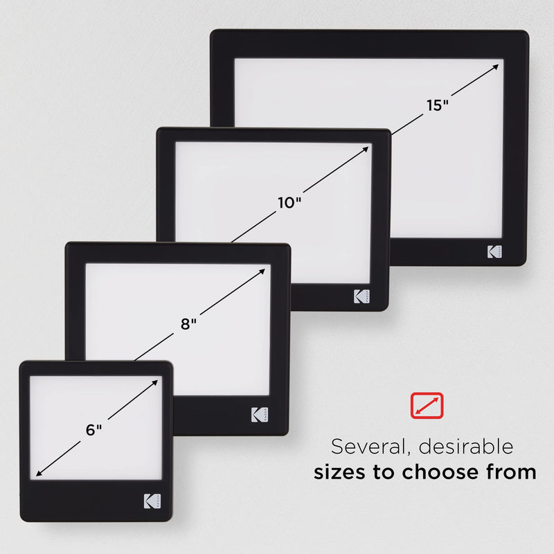 KODAK RODLLP5X4 Light Box, Tracing Light Box, Slide Viewer, White, 5"x4" | 98% Color Restoration, Slides & Negatives, USB or AAA Power, Glare-Free LED for Drawing Board & Tracing, Product Photography 5”x4”