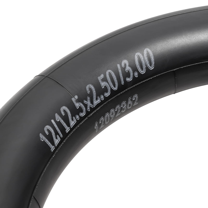 12/12.5 x 2.5/3.0 Scooters Replacement Inner Tube with CR202 Stem Compatible with 12.5 X 2.5 12.5 X 2.75 12.5 X 3.0 12 X 2.5 12 X 2.75 12 X 3.0 12 1/2 x 2 3/4 Most Bike/Scooter Tire Tube 2-Pack