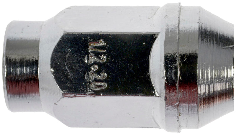 Dorman 611-094 Wheel Nut 1/2-20 Dometop - 3/4 in. Hex, 1-5/8 in. Length Compatible with Select Models, 10 Pack (OE FIX)