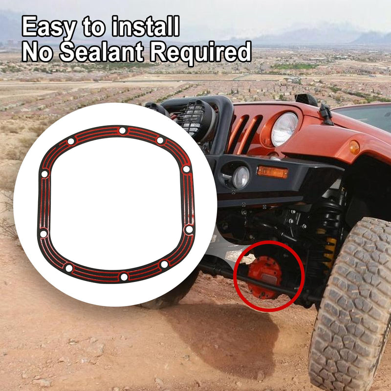 D030 Differential Cover Gasket Compatible with Ford JP Front Axle Dana 30 Fit for Dana 25/27/30