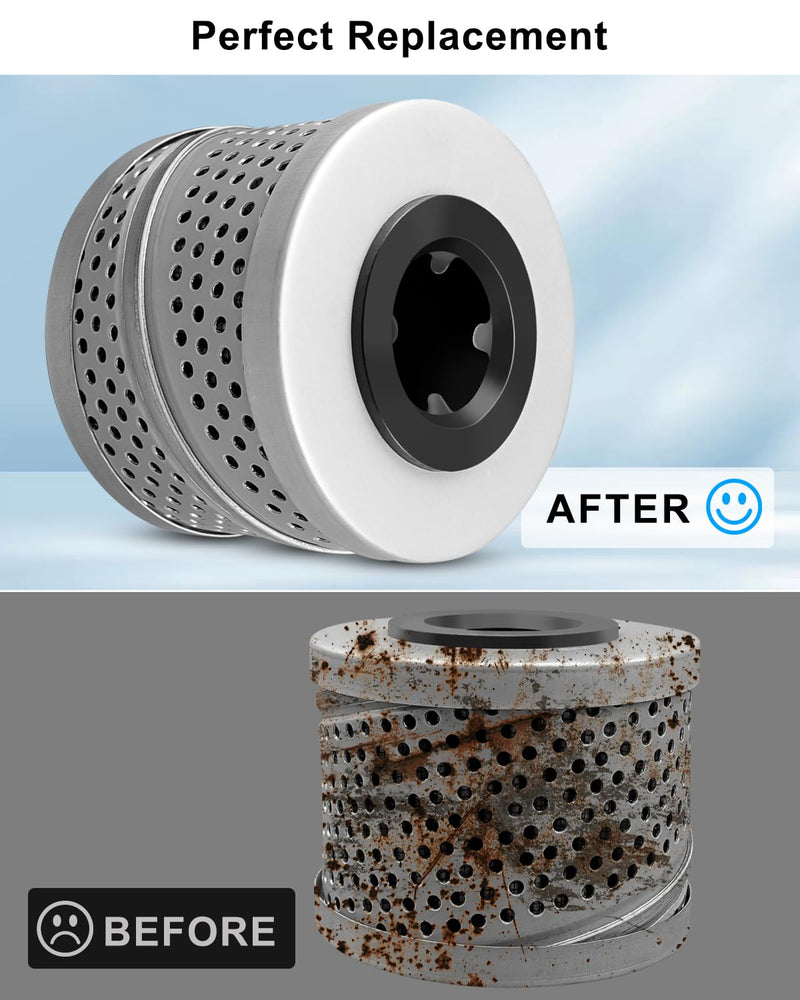 Power Steering Hydraulic Filter Fit for Caterpillar C10 Freightliner Argosy Peterbilt 320 330 Kenworth T300 T658 Mack CXU SERIES Replace 3937557S FG87904M 87904F 1698964C92 WIX 57557