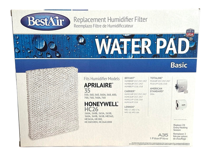 BEST AIR Humidifier Filter A35 (Pack of 2)