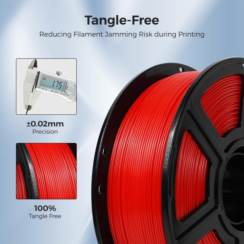 FLASHFORGE ASA Filament 1.75mm White, 3D Printer Filament 1kg (2.2lbs) Spool, Dimensional Accuracy +/- 0.02mm, Durable, High UV-Resistant, Perfect for Printing Outdoor Functional Parts