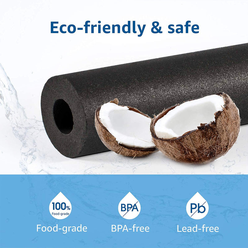 Waterdrop RC EZ 1 Water Filter, Replacement for DuPont® Carbon 3000QT Filter, Culligan® RC-EZ-1, DuPont® WFQTC30001, WFQTC70001, Brita® USF-201, USF-202, 3K Gallons, 2 Pack