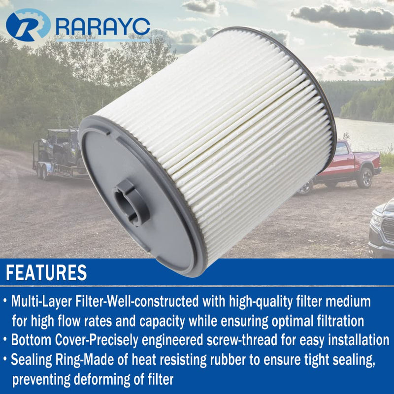 (Upgrade) 6.7L Cummins Fuel Filter Water Separator set for 2019 2020 2021 2022 2023 2024 Ram Turbo Diesel Engines 68157291AA and 68436631AA (Upgrade) 68436631AA 68157291AA