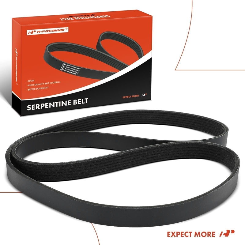 A-Premium Engine Serpentine Drive Belt Compatible with Nissan Altima 2013-2018, Rogue 2014-2020, DOHC L4 2.5L