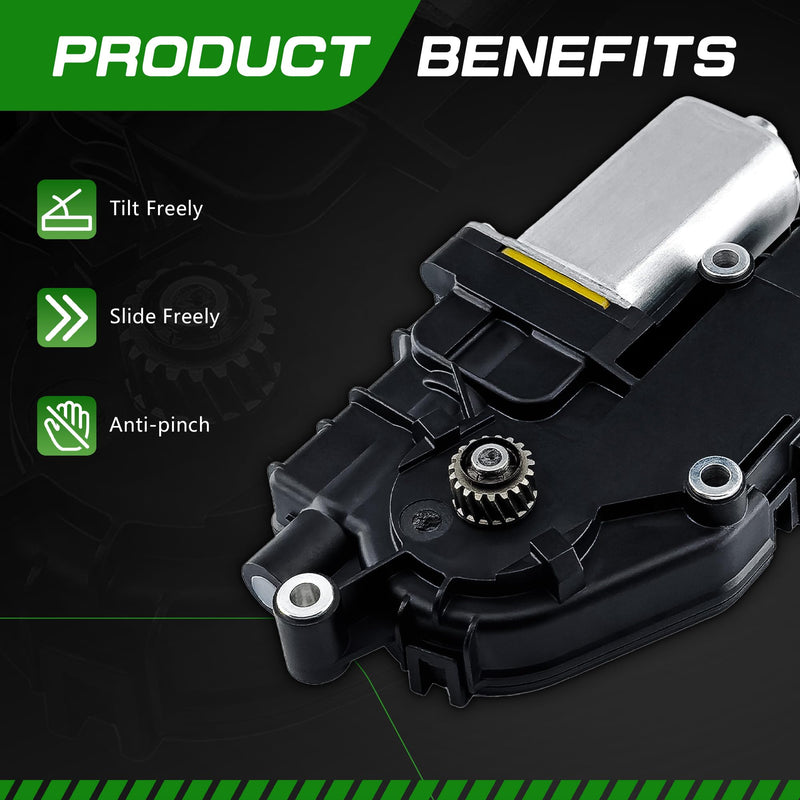 Sunroof Moon Roof Motor Compatible with Honda Accord 2.4L 3.5L XE XE-L Sedan Coupe 2/4door 2008 2009 2011 2012 Replace # 70450TA0A01 70450-TA0-A02
