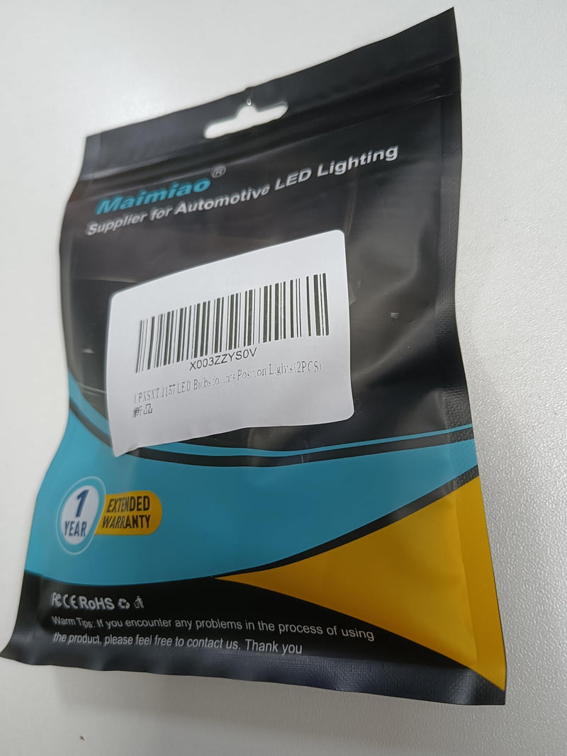 2Pcs 1157 p21/5w BAY15D LED Bulb for Tail Light Red, CANBUS Error Free Anti Hyper Flash 2016 89SMD 4000LM Extremely Bright Automotive Replacement Light Bulbs for Daytime Running Lights 89 Led-1157 BAY15D P21/5W
