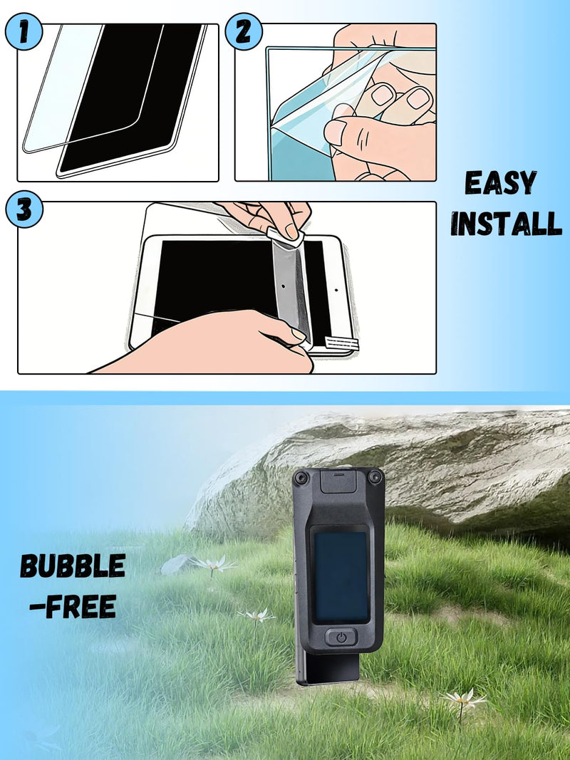 [2 Pack] for Amflow DJI Avinox Hydrogel Film Screen Protector. Self-Healing Anti-Scratch Bubble Free Easy Installation.
