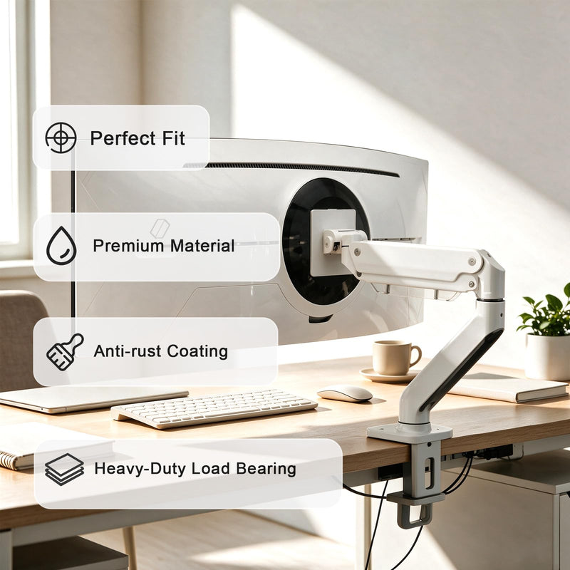 VESA Mount Adapter Compatible with Samsung Odyssey G7 and G6 Monitors | Odyssey VESA Adapter for 27" 28" 32" 49" G65B G70A G70B G75NB G75T G77T 49" CJ890 CRG9 CHG90 S95UA Monitor, Metal Wall Mount