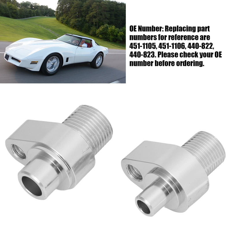 LS Swap AC Compressor Fittings LS AC Compressor Adapter Fittings 8AN 10AN 451‑1105 Replacement for 10S17F 10S20F Compressors