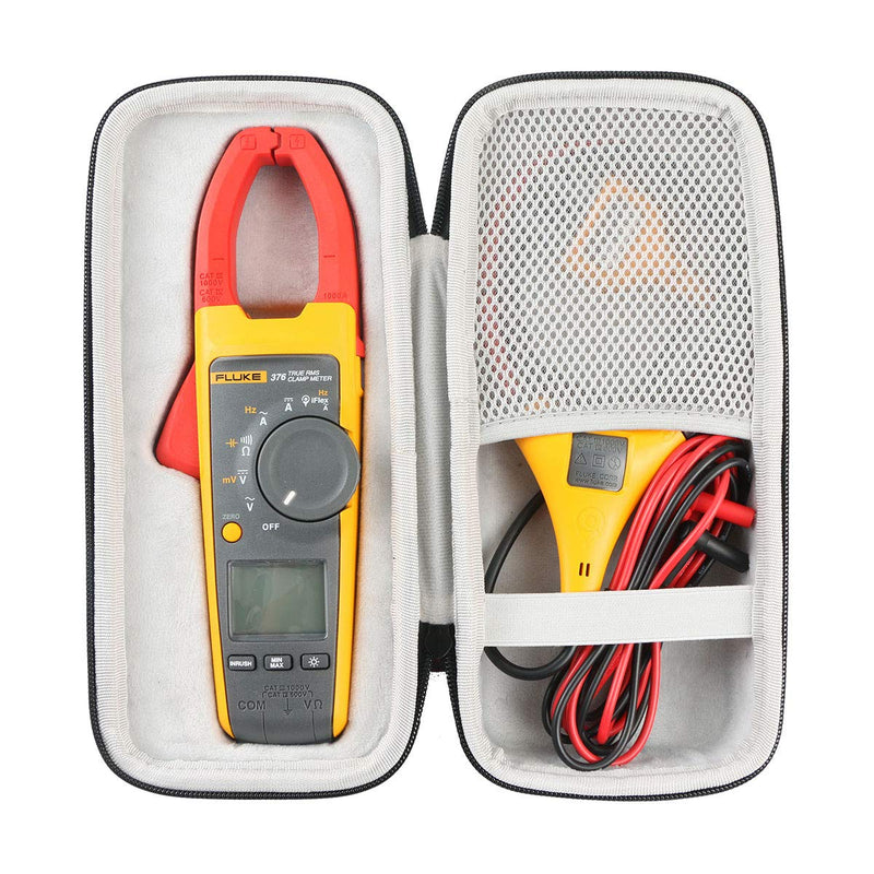 khanka Hard Travel Case Replacement for Fluke 376/374/ 375FC 1000A Ac/Dc Trms Wireless Clamp W/Iflex