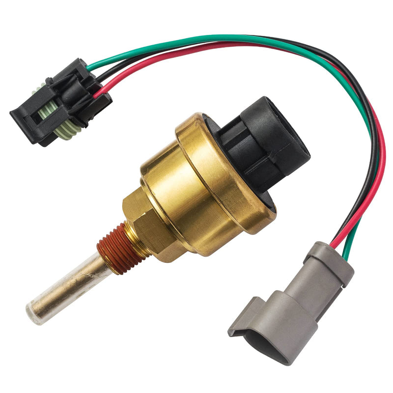 4903489 4-Wire Coolant Level Sensor Switch with Socket Compatible for Cummins CAT C10 C12 Kenworth Peterbilt Freightliner International Volvo Mack 3612521 2399957 1083320