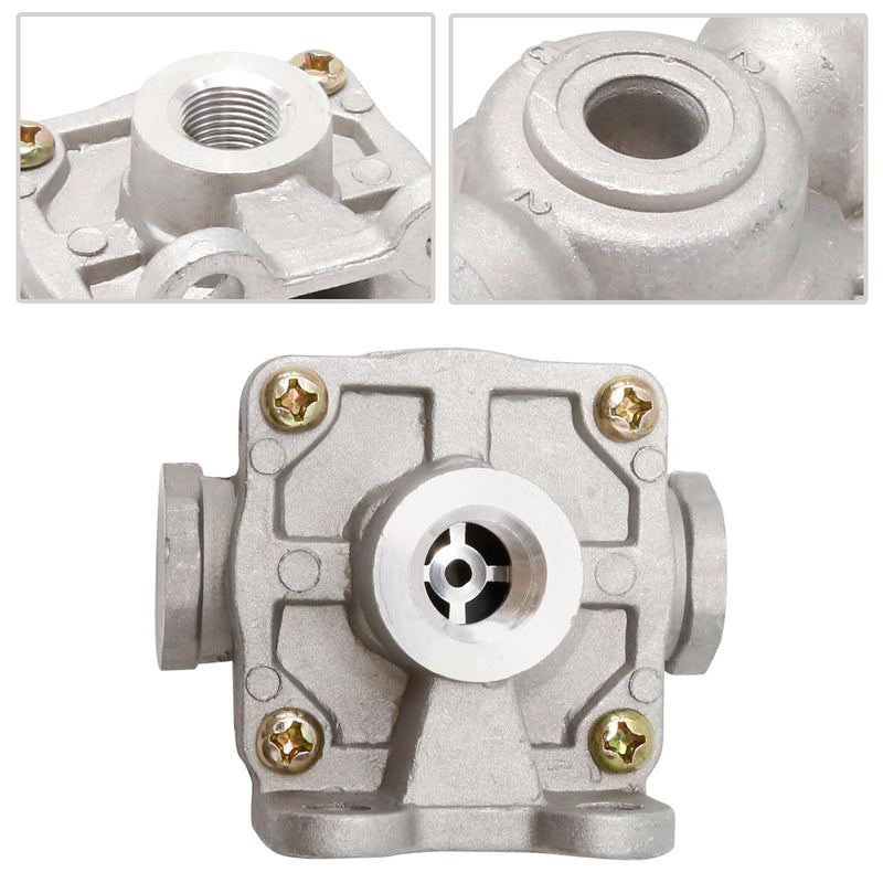 Air Brake Quick Release Valve Replacement for Bendix 229859 Midland KN32005 Haldex 229859X, 2 Pack