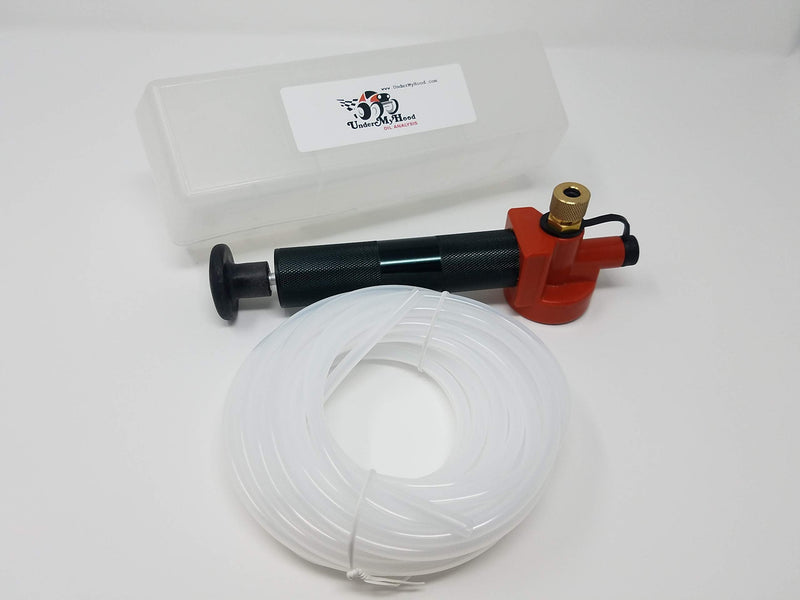 Oil Analysis Premier Sample Pump with Storage Case and 25' of LDPE Tubing