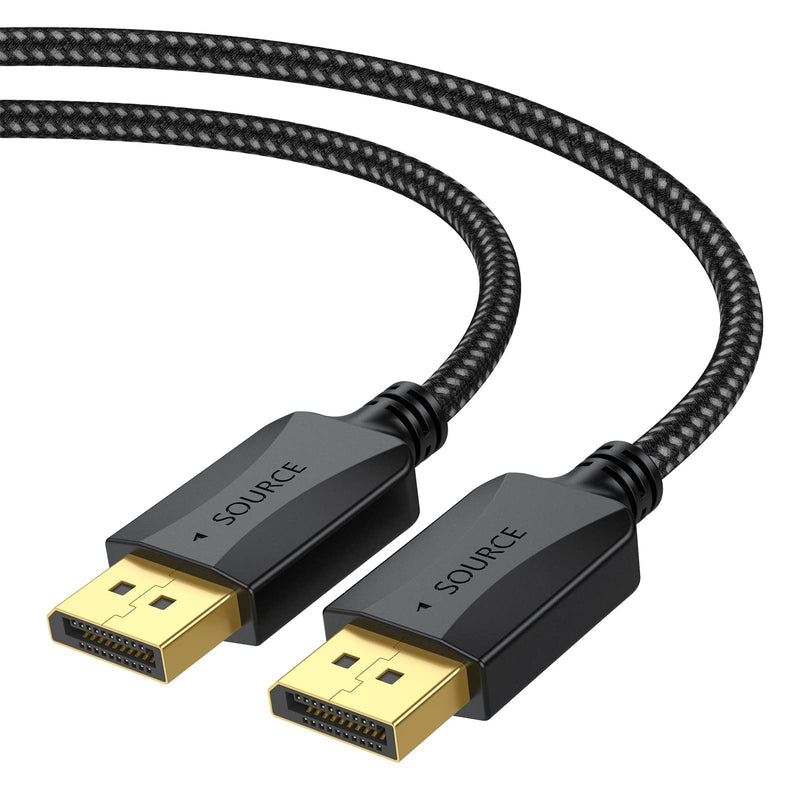 DisplayPort to DisplayPort Cable 3 ft, 10-Pack DP Display Port Cable Adapter Male to Male 4K, 2k@165Hz/ 144Hz for Computer, Docking Station, Monitor and More DisplayPort Cable 3 Feet