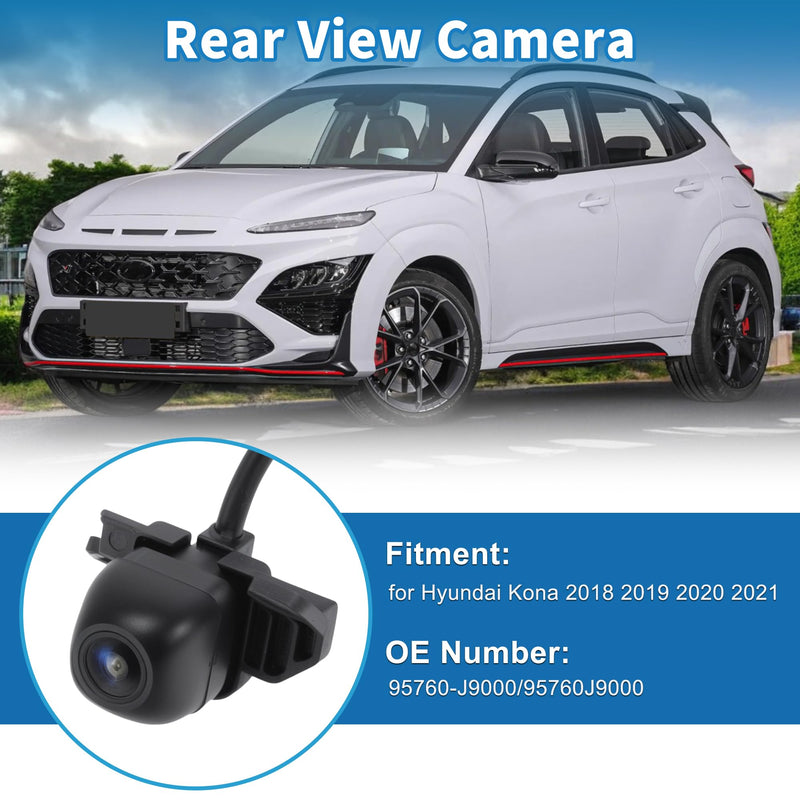 Rear View Camera for Hyundai Kona 2018 2019 2020 2021 Park Assist Backup Reverse Camera Replace No.95760-J9000/95760J9000
