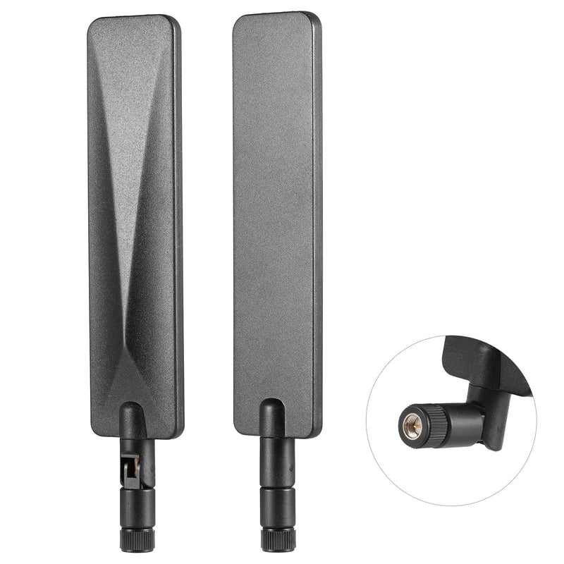 4G LTE 9dBi SMA Male Cellular Universal Wide Band Omni Directional Antenna Compatible with 4G LTE Wireless Router Mobile Hotspot Wireless Home Phone HCO Spartan Trail Camera（2-Pack）, Eifagur